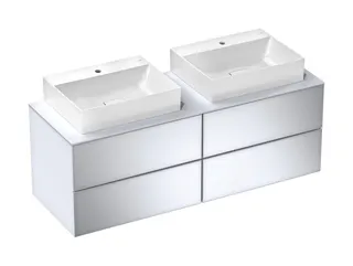 Hansgrohe Aufsatzwaschtisch ge Xevolos E 600x480mm m.Hahnloch o.ÜBL,SmartClean we – Bild 2