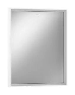Hansgrohe Xarita E Spiegel 600/50 mit LED Beleuchtung IR Sensor Mattweiß – Bild 2