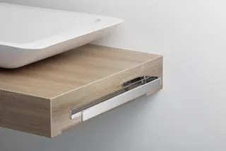 Giese Handtuchhalter doppelt starre Ausführung L: 300 mm – Bild 1