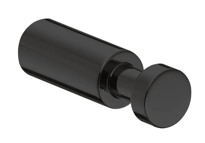 sanibel 3001-Handtuchhaken 1-teilig A23 50mm Ausladung schwarz