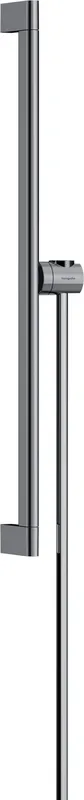 Hansgrohe Brausestange Unica S Puro 650mm mit Easy Slider und Brauseschlauch chrom