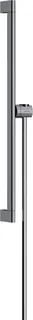 Hansgrohe Brausestange Unica S Puro 650mm mit Easy Slider und Brauseschlauch chrom