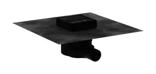 HG Komplettset Punktab.RainDrain Point 100x100mm befliesbar Edelstahl gebürstet