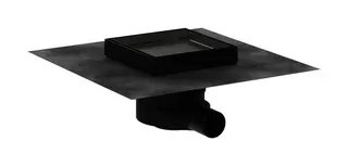 Hansgrohe Komplettset Punktab.RainDrain Point 150x150mm befliesbar Edelstahl gebürstet – Bild 2