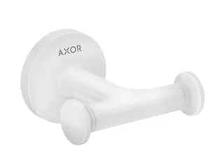 Hansgrohe Handtuchhaken doppelt Axor Universal Circular mattweiss – Bild 2