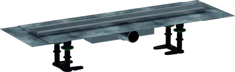 Hansgrohe Komplettset RainDrain Compact 600mm f.flache Installation BST