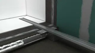 Hansgrohe Komplettset RainDrain Compact 700mm f.flache Installation BST – Bild 3