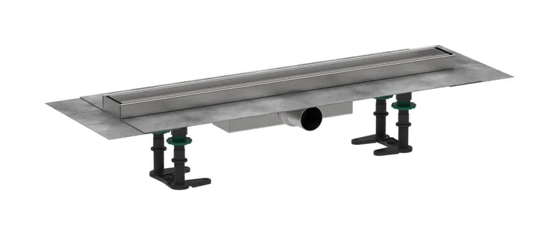 Hansgrohe Komplettset RainDrain Compact 600mm befliesbar f.flache Installation