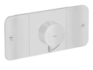 Hansgrohe Thermostat UP Axor One Fertigset 2 Verbraucher mattweiss