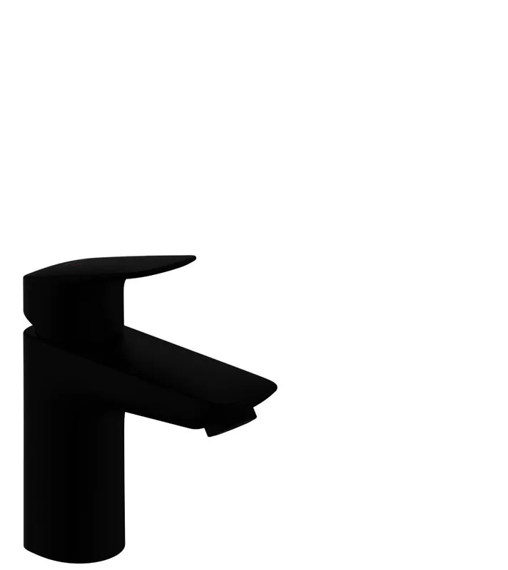 Hansgrohe Waschtischmischer Logis 100 CoolStart mattschwarz