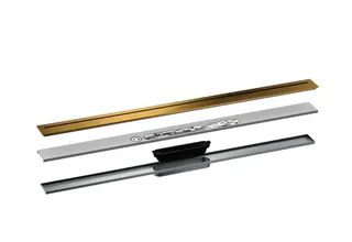 Hansgrohe Fertigset Duschrinne AXOR Drain 1000mm BGO – Bild 1