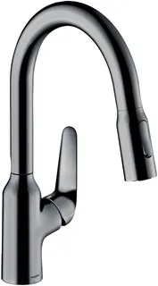 Hansgrohe Spültischmischer 180 Focus M42 Eco Ausziehbrause 2jet chrom – Bild 1