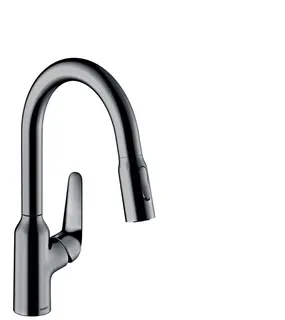Hansgrohe Spültischmischer 180 Focus M42 Eco Ausziehbrause 2jet chrom – Bild 2