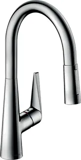 HG Spültischmischer 200 Talis M51 Eco Ausziehbrause 2jet sBox chrom