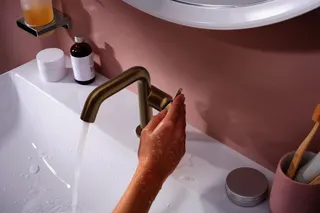 Hansgrohe WTM 110 Tecturis S Fine CoolStart ohne Ablaufgarnitur BBR – Bild 3