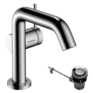 Hansgrohe WTM 110 Tecturis S Fine CoolStart mit Zugstangen-Ablaufgarnitur chrom – Bild 3