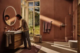 Hansgrohe WTM 110 Tecturis S Fine CoolStart mit Zugstangen-Ablaufgarnitur chrom – Bild 4