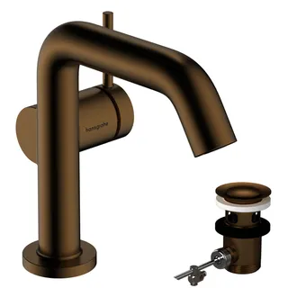 Hansgrohe WTM 110 Tecturis S Fine CoolStart mit Zugstangen-Ablaufgarnitur BBR – Bild 3