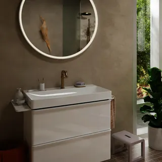 Hansgrohe WTM 150 Tecturis S Fine CoolStart mit Push-Open Ablaufgarnitur BBR – Bild 3