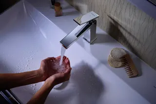 Hansgrohe WTM 110 Tecturis E ohne Ablaufgarnitur chrom – Bild 3