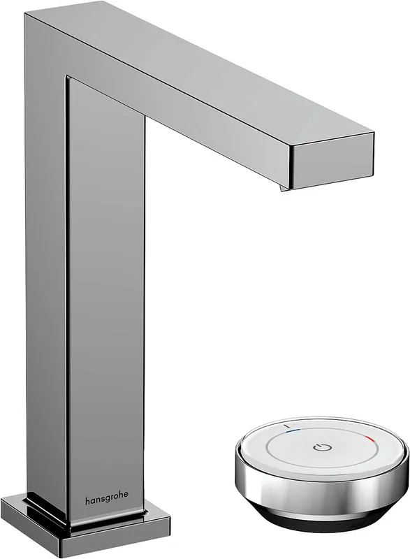 Hansgrohe 2-Loch WTM 150 Tecturis E mit Ablaufgarnitur chrom
