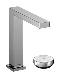 Hansgrohe 2-Loch WTM 150 Tecturis E mit Ablaufgarnitur chrom – Bild 2