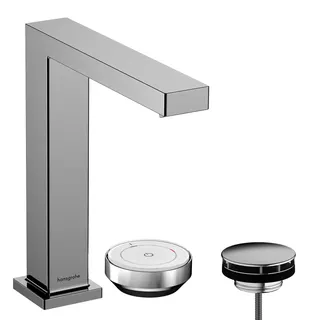 Hansgrohe 2-Loch WTM 150 Tecturis E mit Ablaufgarnitur chrom – Bild 3