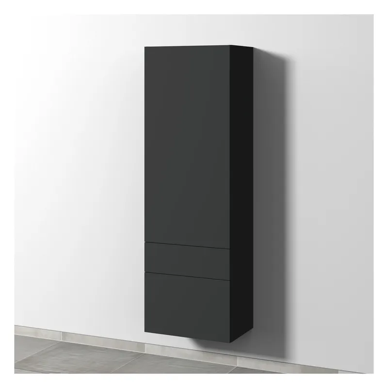 SA Hochschrank Anschlag links 2morrow (P3274L) 1615x525x350 Graphit-Matt