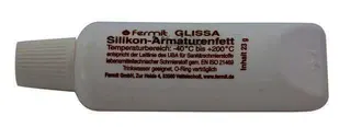 Fermit Silikonfett Glissa für Trinkwasser geeignet, 60g Tube