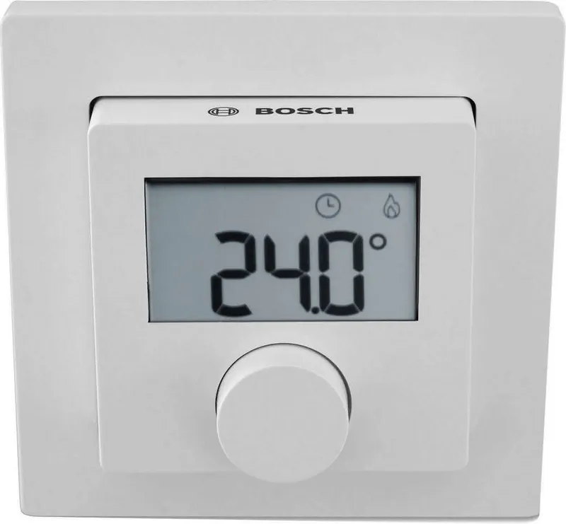BOSCH Bedieneinheit CR 11H, 81x81x25 für 1 Heiz-, Kühl oder Lüftungskreis