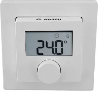 BOSCH Bedieneinheit CR 11H, 81x81x25 für 1 Heiz-, Kühl oder Lüftungskreis