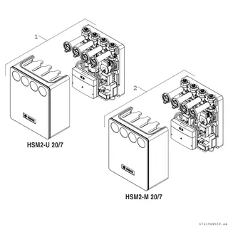 BOSCH Installationszub. HSM2-U20/7 MM200 Schnellmontageset für 2 Heizkreise+MM200 – Bild 3