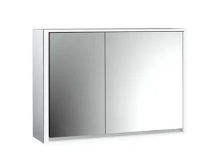 Emco Lichtspiegelschrank loft 05114 Aufputz, breite Tür rechts 1000 mm alu.