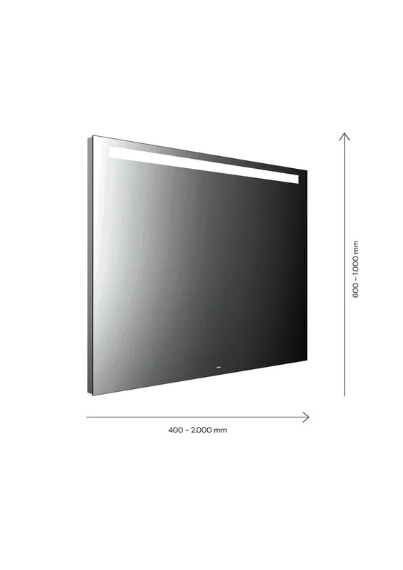 Emco LED-Lichtspiegel MI 210 m. Sensorschalter 400x800 mm