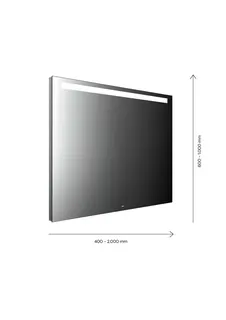 Emco LED-Lichtspiegel MI 210 m. Sensorschalter 400x800 mm – Bild 1