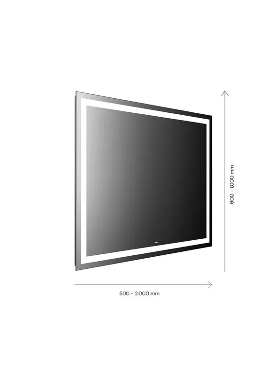 Emco LED-Lichtspiegel MI 230 m. Sensorschalter 1400x700 mm