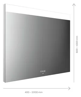 Emco LED-Lichtspiegel MI 250+ m. Touch-Bedienfeld 1600x800 mm – Bild 2