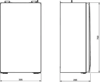 Remeha Gas-Brennwert-Wandkessel Tzerra Ace-Matic 15 DS, 15 kW – Bild 3
