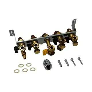 Remeha Vormontagebügel mit Absperrarmaturen Tzerra Ace-Matic 15 DS 25 DS