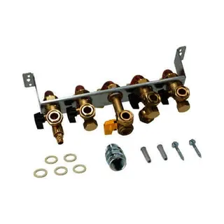Remeha Vormontagebügel mit Absperrarmaturen Tzerra Ace-Matic 15 DS 25 DS – Bild 2