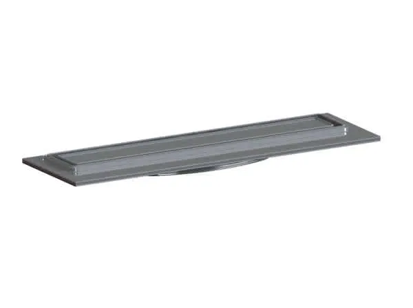 Duschrinne CeraFrame Liquid senkrecht, 270 x 47 mm