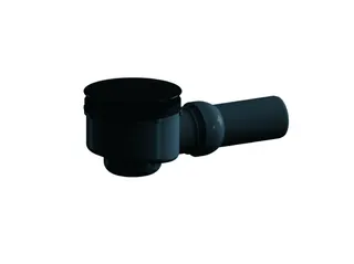Duschwannenablauf ORIO, Haube schwarz ma tt, DN 50 DN 50 – Bild 1
