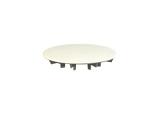 Abdeckhaube ORIO, Kunststoff, weiß matt – Bild 1