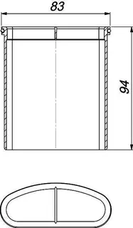 Geruchverschluss DallFlex senkrecht – Bild 4
