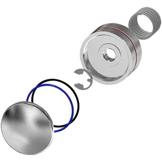 Aquarotter Druckkappe, AQUALINE, DN15, Metall, 2000104784