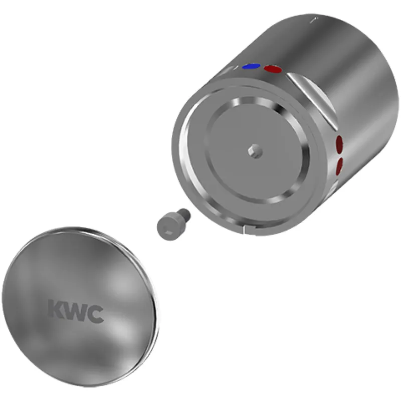 Aquarotter Temperaturwahlgriff, Metall, 2000104908