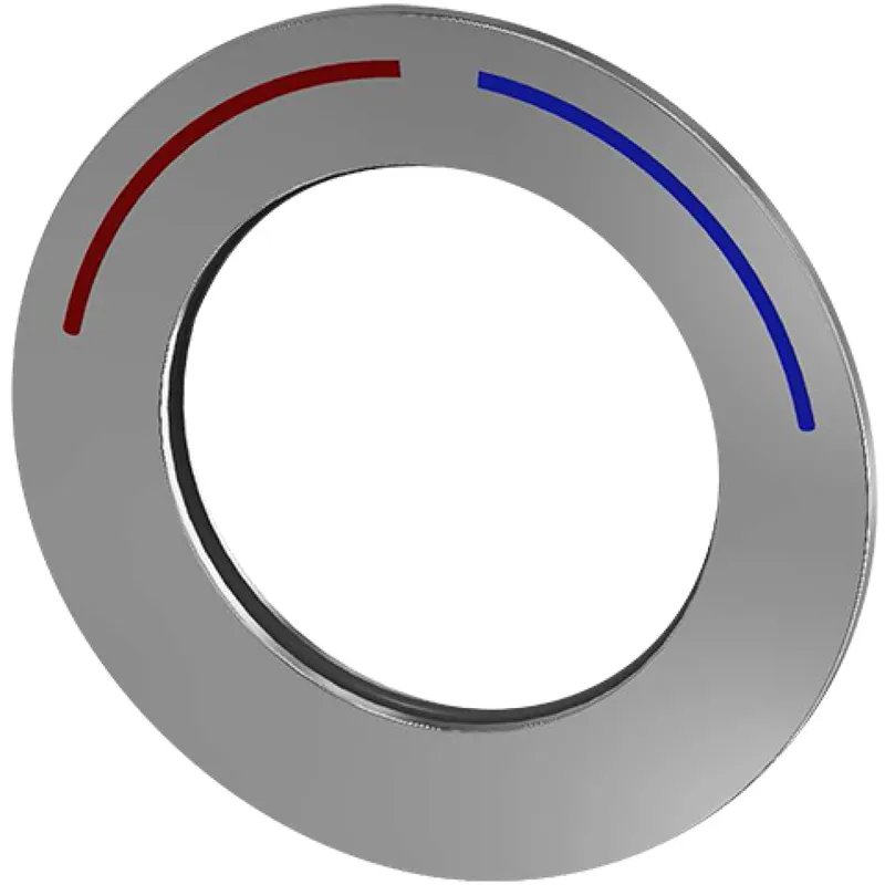 Aquarotter Rosette, F5, mit Farbmarkierung, 2030047081