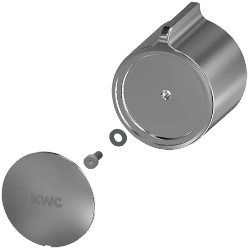 Aquarotter Temperaturwahlgriff, F5, Metall, 2030047082