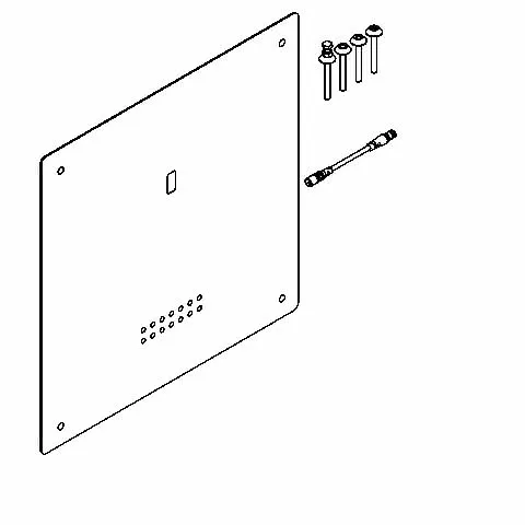 Aquarotter WC-Spüler, F5, elek., DN20, UP, Umrüstung 5601, f. Batt./Netzteil