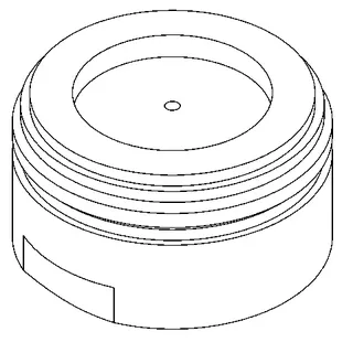 Aquarotter Luftsprudler, M24x1, 8 l/min, 2000106028 – Bild 2